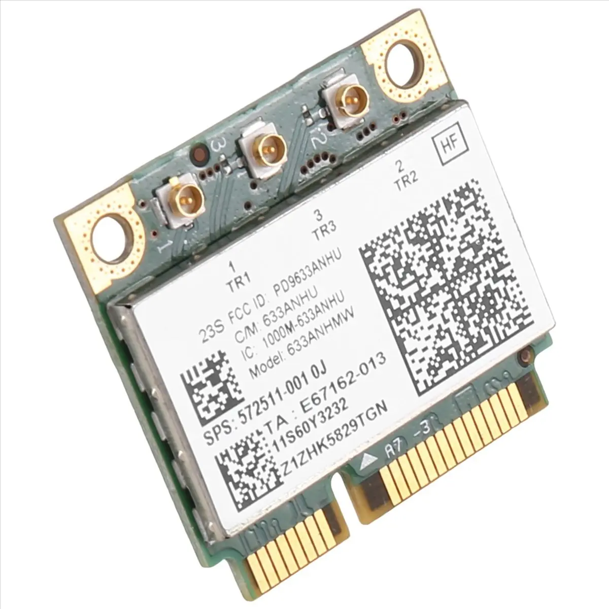 스테이블- 6300AGN 633ANHMW 무선 와이파이 카드 미니 Pcie 카드 802.11A/G/N 2.4G+5.0 Ghz 레노버 씽크패드 T410 T420 T430 X220 Y460용