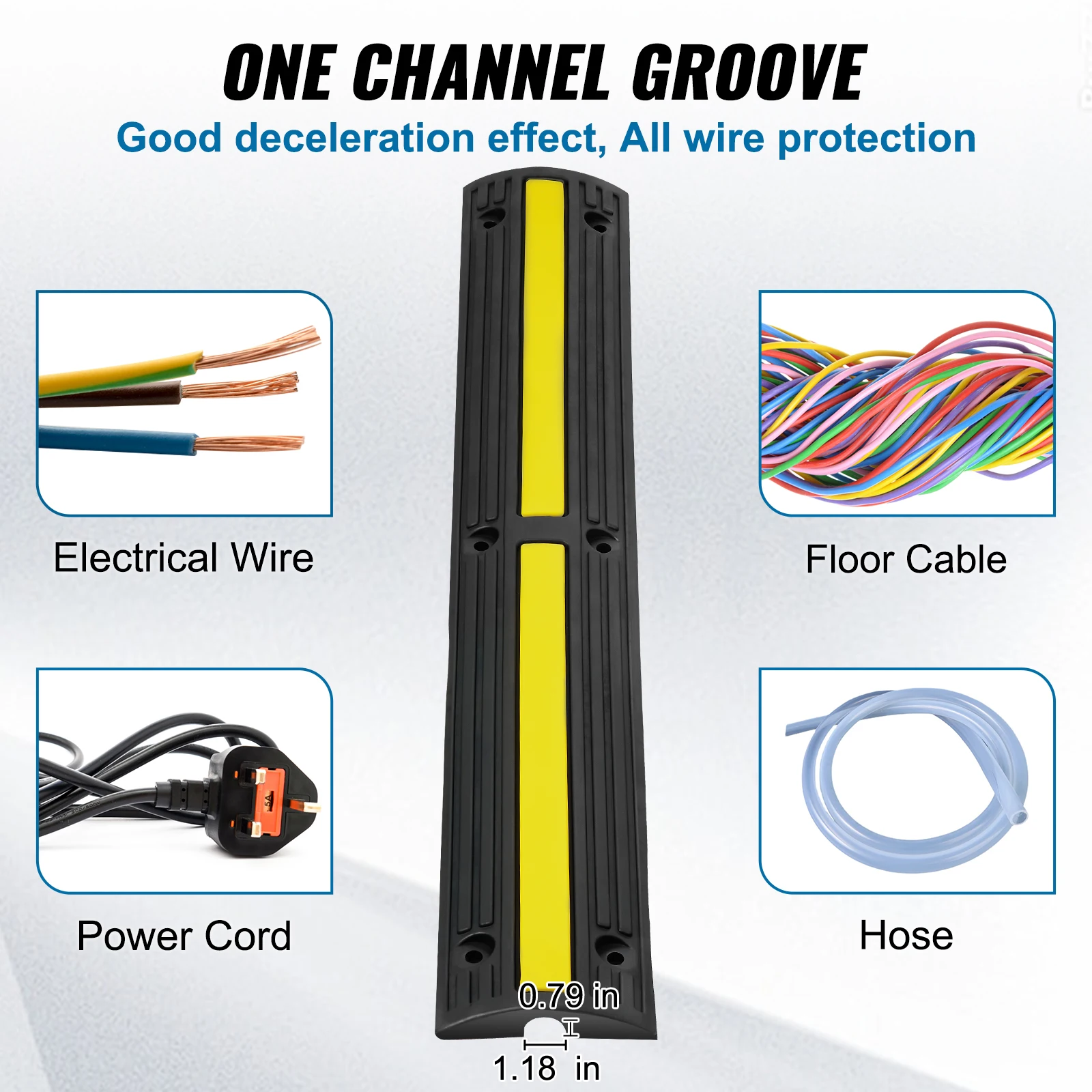 Cache Cable Sol, Petit Canal de Câble Flexible, 2M x 5cm Protege Cable Sol,  Goulotte Passe Cable Sol Silicone, Cache Fil Électrique Sol Auto-Adhésif  pour Tous Les Câbles(Gris) : : Bricolage