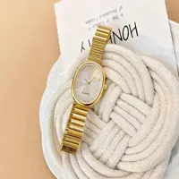 1/4PCS Elegant Oval Dial Women Quartz Watches Fashion Ultra-thin Strap Ladies Wristwatch Reloj Mujer Girls Clock(Without Box)