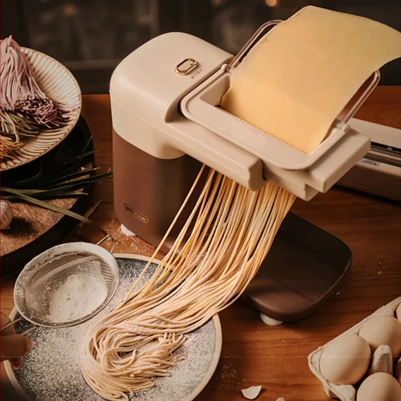 Machine à Pâtes Manuelle Rouge, Fait Maison, Pour Nouilles Et Boulettes, Super Pratique