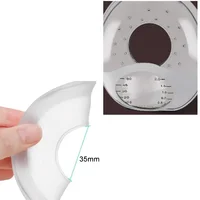 1 Pair Silica Gel Collection Cover Breastmilk Collecter Soft Reusable Nursing Pad Postpartum Suction Nipple Suction Container 2
