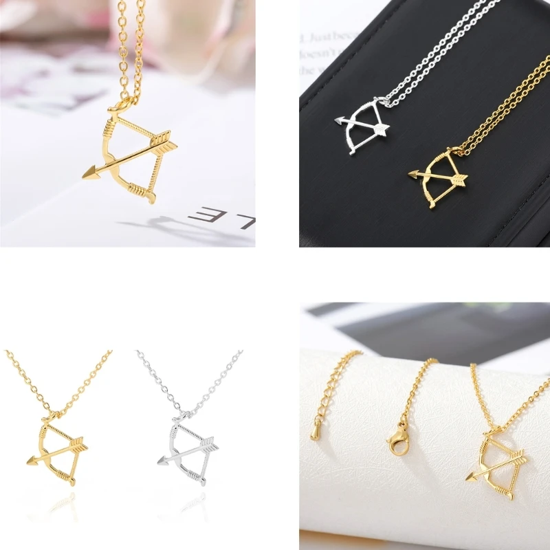 

Fashionable Bow and Arrows Choker Trendy Gothic Clavicular Chain Jewelry DropShip