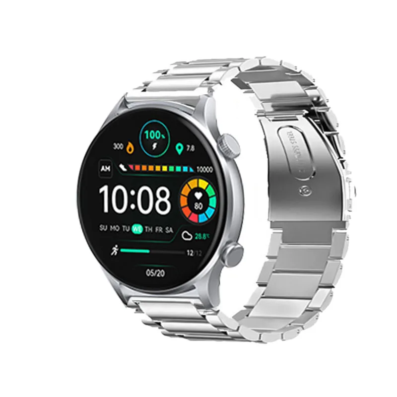 Metal Strap For Haylou Solar Plus RT3 LS16 GST Smart Watch Band Sports Belts For Haylou RS4 Plus RT2/LS02/RT/LS05s/LS04