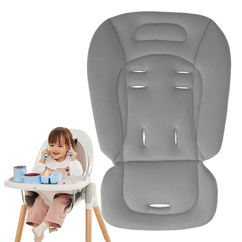 

Stroller Insert For Baby Support Toddler Seat Pad Breathable Cotton Washable Dirt Resistant Universal Adjustable Stroller