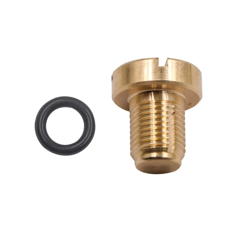 Coolant Expansion Screw Durable Brass Coolant Expansion Screw Reliable Water Drainage Screw 17111712788 Replacement Suitable for E36 E39 E46