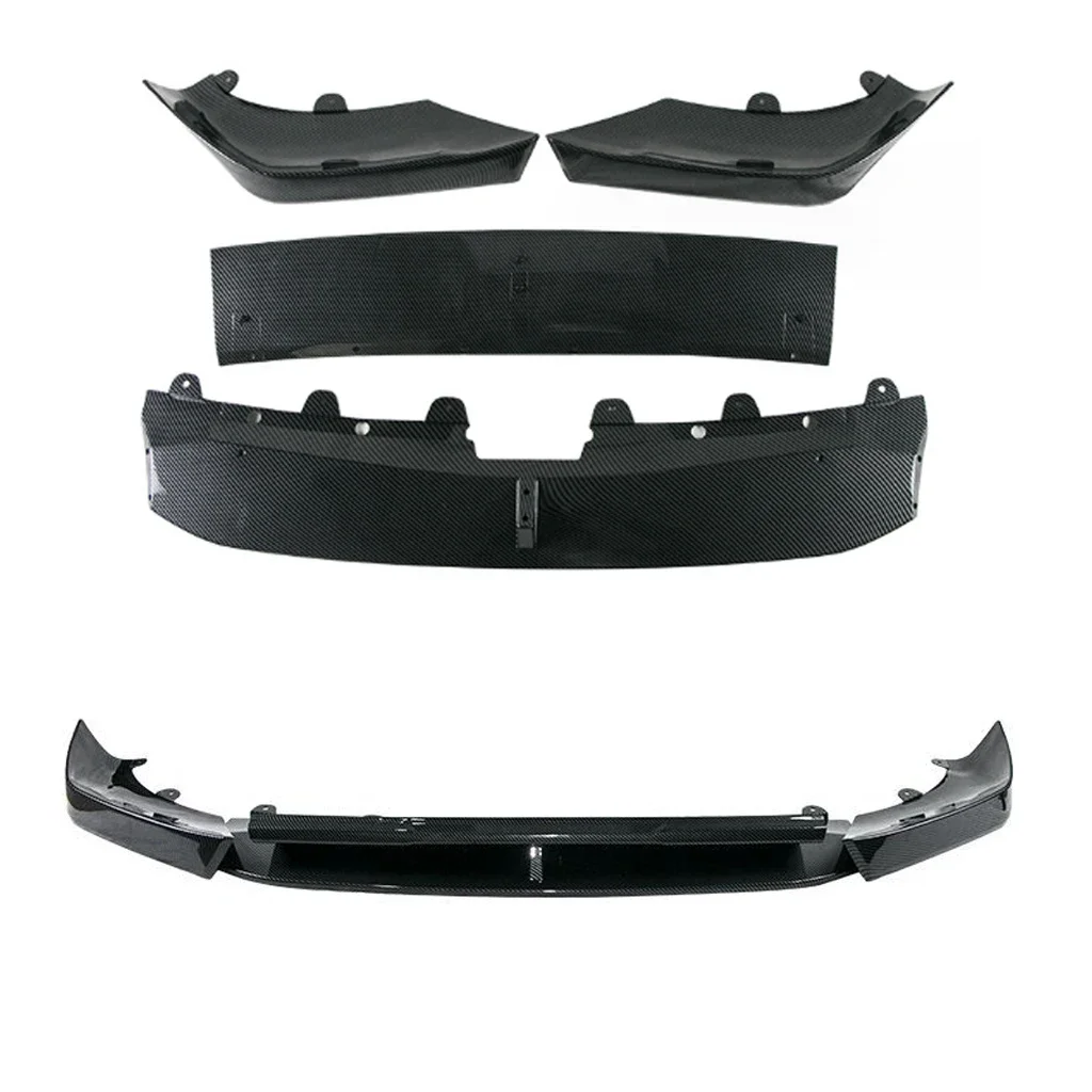 Front Bumper Blade M Pack-for BMW X3 G01 X4 G02 IX3 G08 AC Facelift Front Lip Spoiler Guard Protector Cover Body Kit car exterior accessories