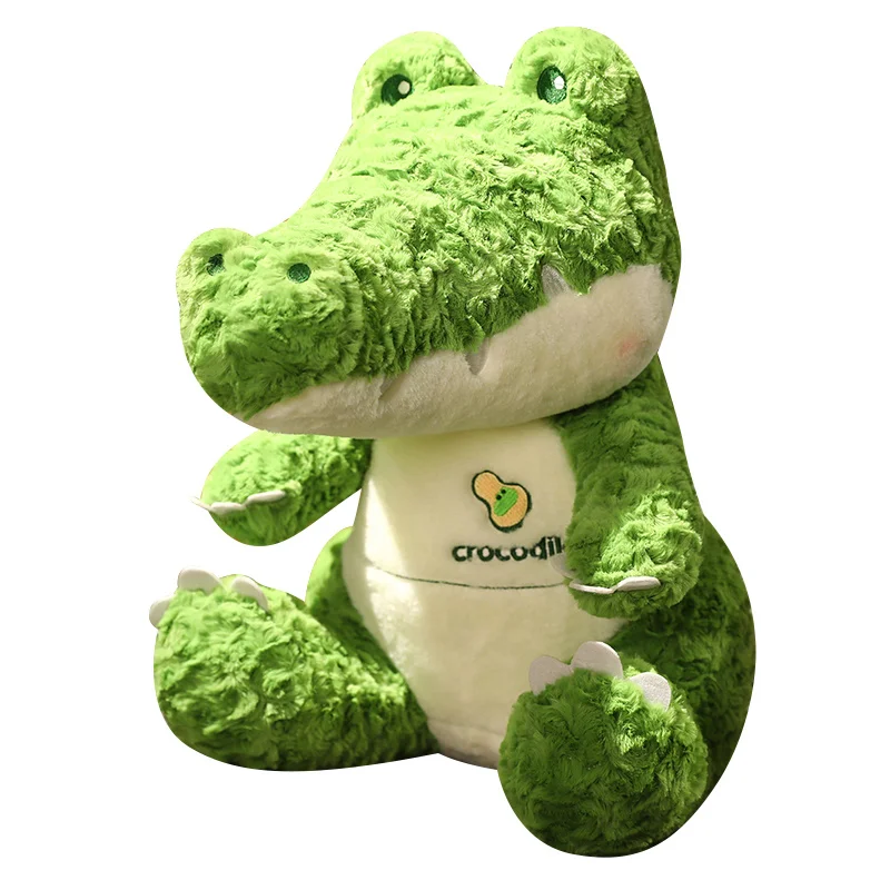 

Kawaii Fluffy Crocodile Stuffed Animals Plushie Toys Cute Cuddle Plush Doll for Baby Kids Girls Sleeping Hugging Gift Car Decor