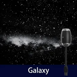 Enchanting Starry Sky Atmosphere Projector Light - Wide - Angle Display for Mesmerizing Room Decor (Black - YH)