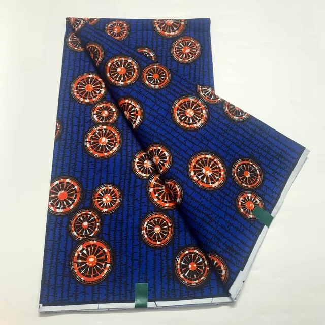 Cotton high quality tissu pagne guaranteed veritable african ankara prints batik fabric nigerian style wax