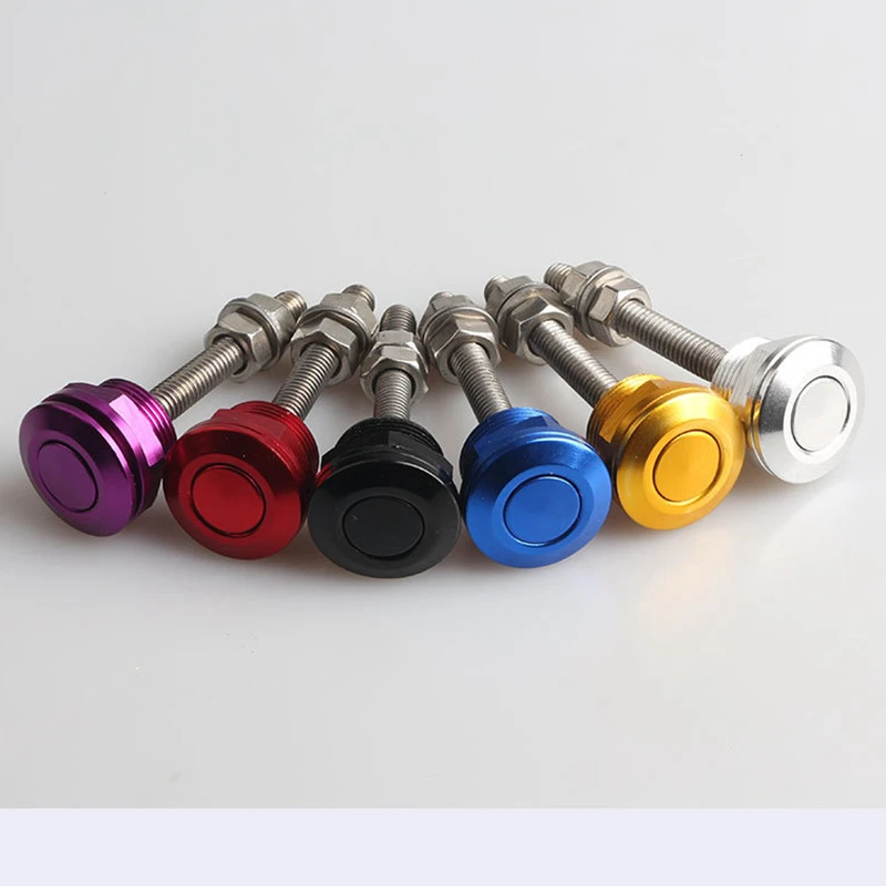 Aluminum 22MM 32MM 45MM 60MM Push Button Quick Release Hood Pins