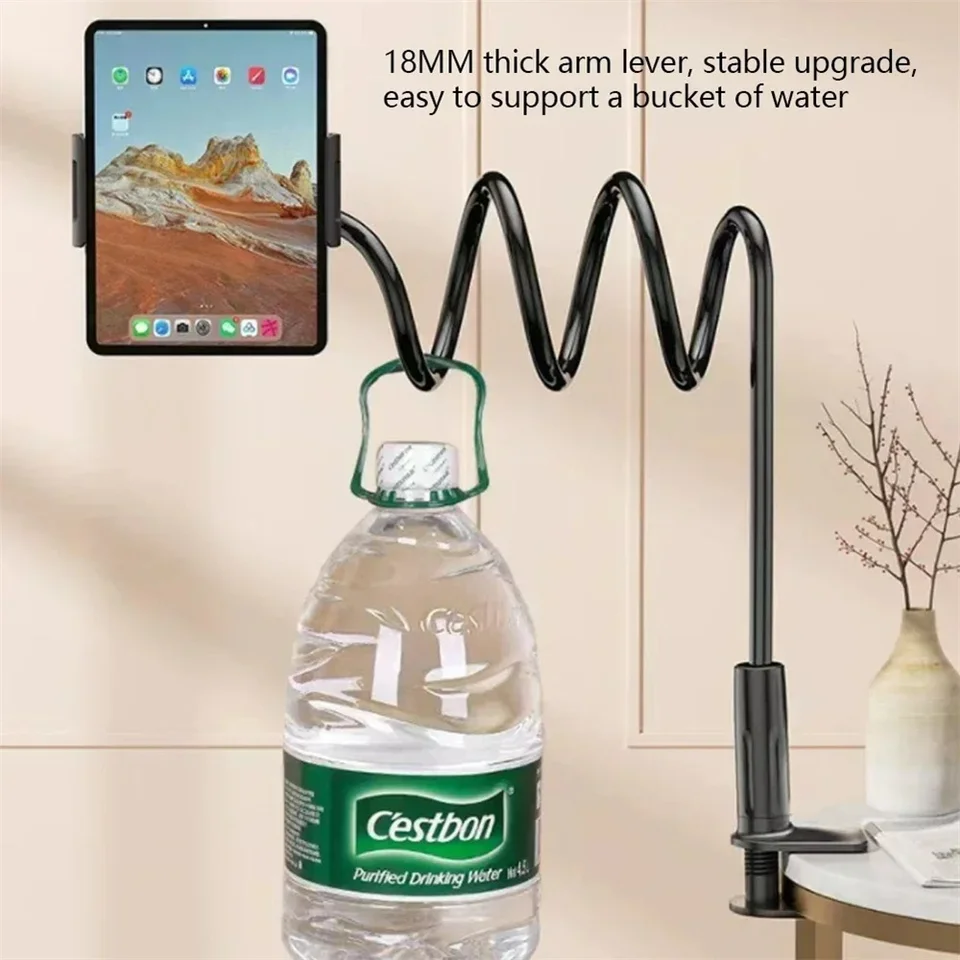 360 Clip Mobile Phone Holder Portable Flexible Lazy Bed Desktop Bracket Desk Mount Stand Base For IPhone Samsung Xiaomi_voghion.com