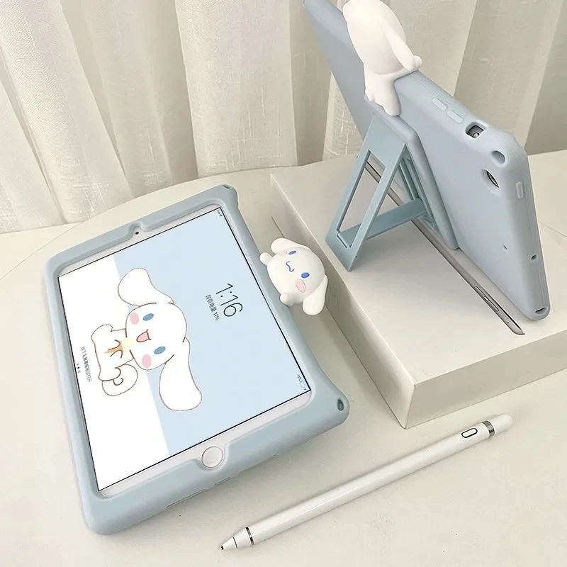 

Sanrio Kawaii Cinnamoroll защитный чехол для iPad Аниме Новый My Melody Air 10,2 дюймов плоский противоударный защитный чехол милый подарок