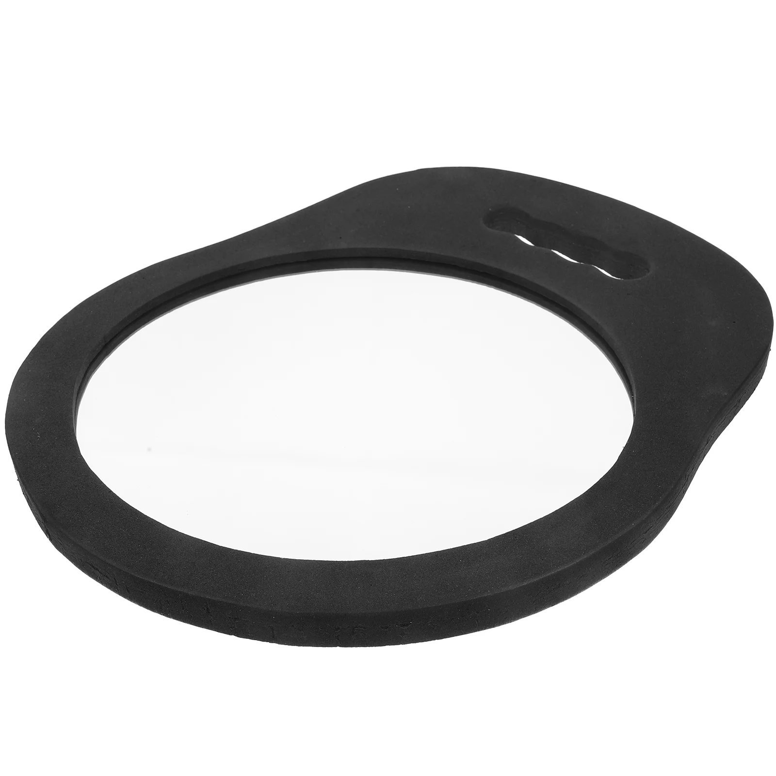 

Salon Hand Mirror Large Vanity Handheld Back for Hair Cutting Barber Hairdresser Anti-fall