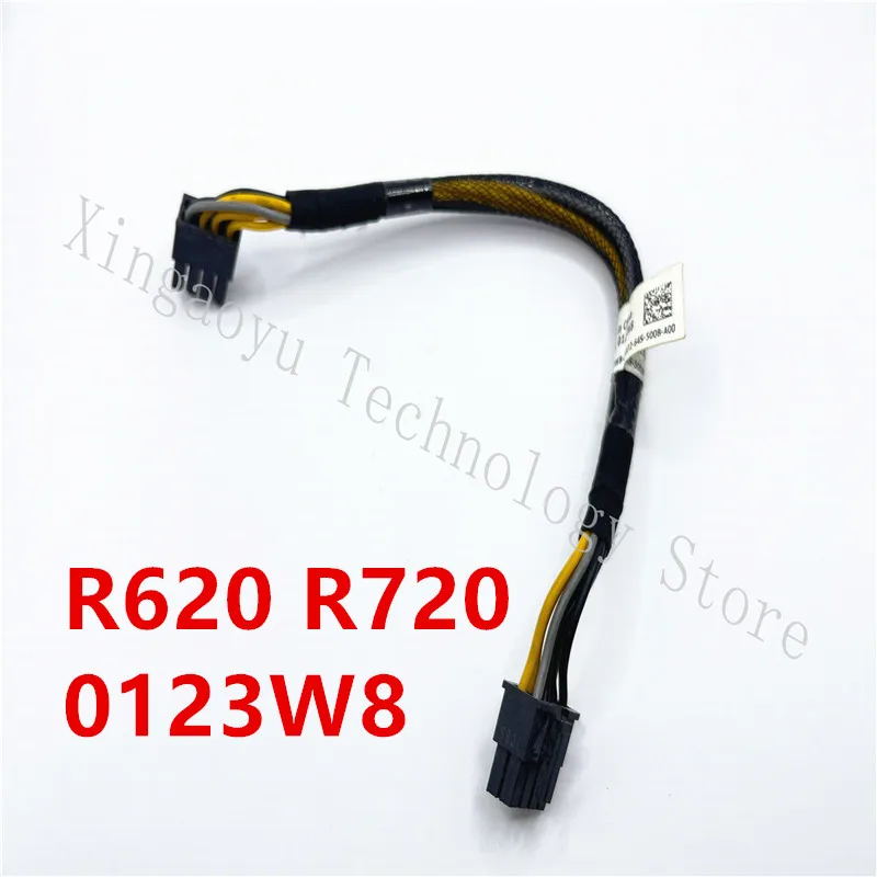 Originale Per Dell Backplane 8-Pin Cavo Di Alimentazione R620 R720 Disco Rigido Backplane Linea Di Alimentazione 123 W8 0123 W8 100% Test Perfetto
