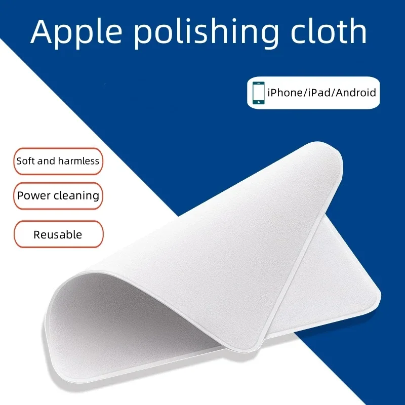 

Screen Polishing Cloth for Apple IPhone IPad Watch PCFlat Computer Screen Cleaning Cloth 1:1 Soft Microfiber Wipe Cloth