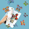 1-10Pcs Magic Wind Up Flying Butterfly in The Book Rubber Band Powered Magic Fairy Flying Toy Great Surpris Gift Party Favor 2