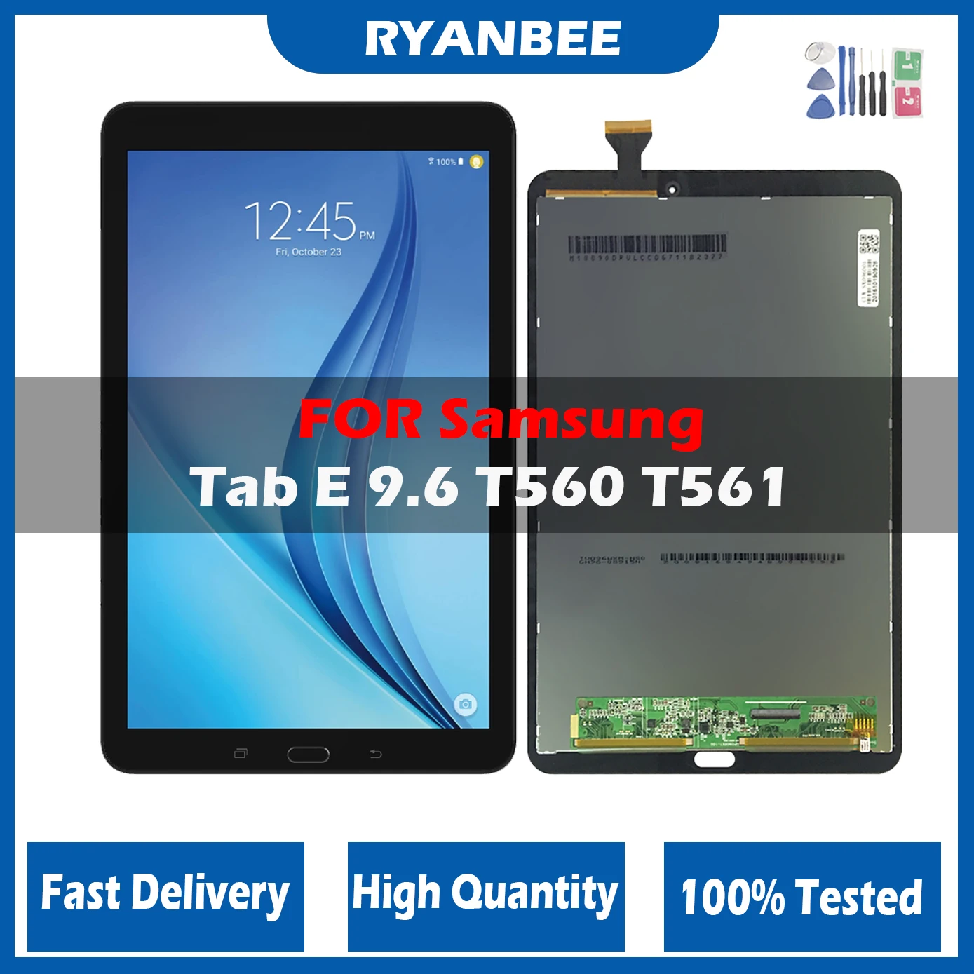 Original For Samsung Galaxy Tab E 9.6 Smt560 T560 Smt561 Lcd Display