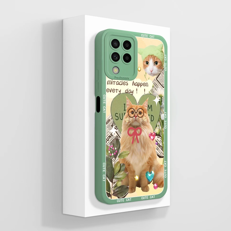 Lovely Cat Bear Cartoon Soft Silicone Phone Case - Durable Bumper Cover