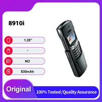 Original Unlocked 8910i Single Sim GSM 900/1800 2G Bluetooth Mobile Phone Russian Arabic  Keyboard Made in Finland