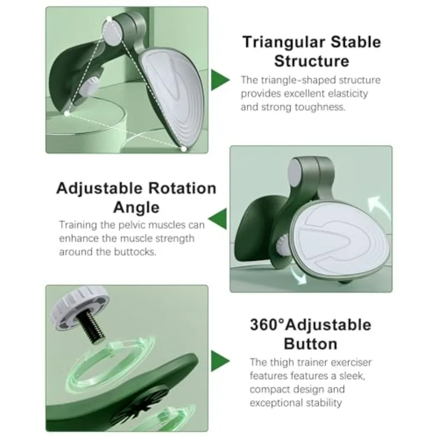 Hip Trainer Kegel Exerciser, Pelvic Floor Trainer, Inner Thigh Exerciser for Women, Pelvic Floor Muscle Exercise Devices