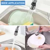 Kitchen Stainless Steel Faucet Sprinkler Water-saving Device Lengthening Rotating Splash Proof Sprinkler Spray Extender Bubbler 5