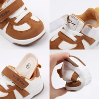 Baby Shoes High Quality Prewalking Sneaker Spring and Autumn Soft Rubber Anti-slip Sole Air-mesh Breathable Boys and Girls BM01 2