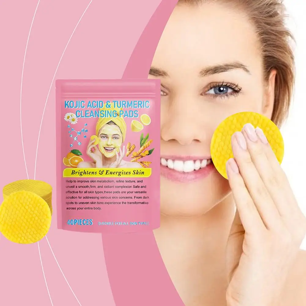 Dischetti detergenti alla curcuma e acido kojico per il viso_voghion.com