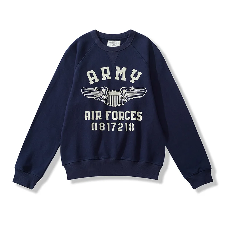 Spring Winter Locomotive Printed Round Neck Pullover T-Shirt Coat Outdoor Climbing Trekking Combat Fitness Terry Thick Sweater