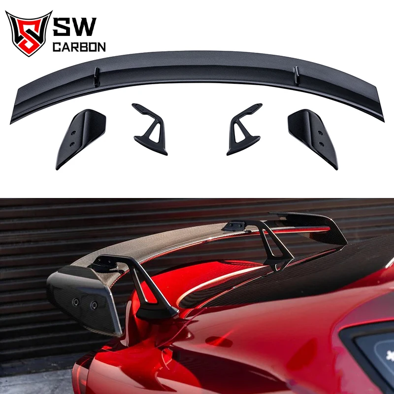 

Supra GR Carbon Fiber A-D Swan Neck Wing for Toyota GR Supra MK5 MKV A90 A91 Trunk Spoiler Lip Splitter Diffuser Body Kit