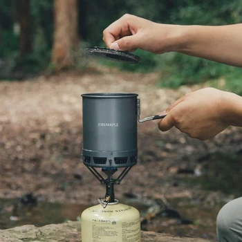 Fire-Maple 600ml G3 Petrel Ultralight Pot Lightweight Outdoor High Efficiency Heat Exchanger Pot Portable for Hiking Travel 6