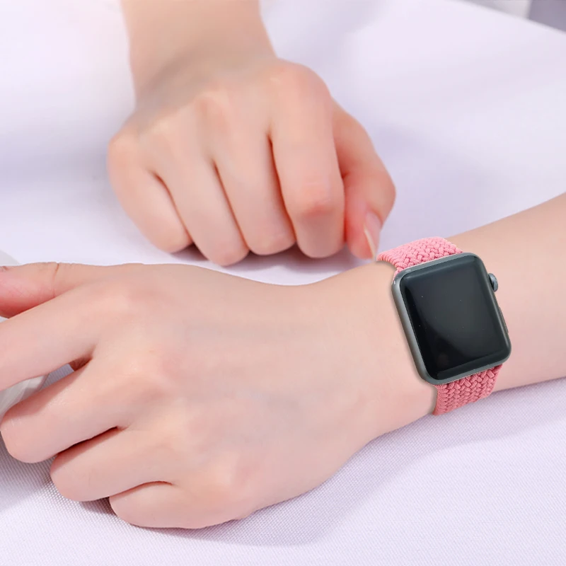 Braided Nylon Bracelet Strap