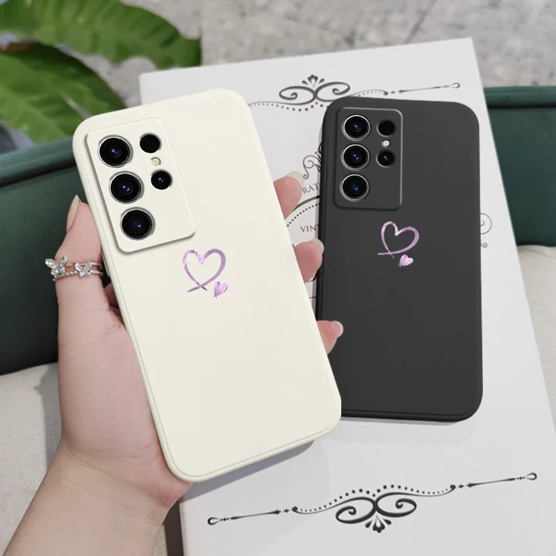 Phone Case for Samsung Galaxy S25 S24 S23 S22 S21 S20 Ultra Plus FE S10 S9 S10E Note 20 ultra 10 9 Plus