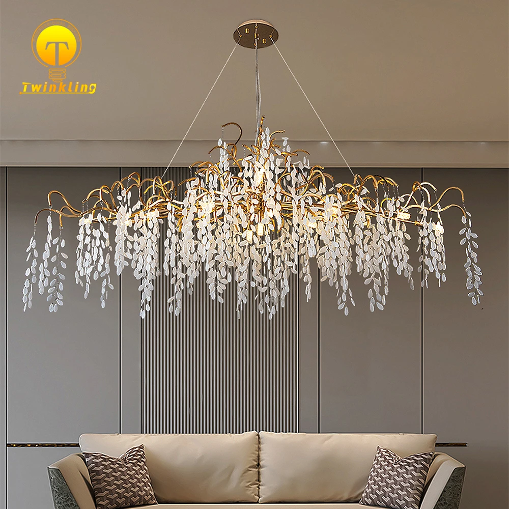 Crystal Led Living Room Ceiling Chandeliers Modern Crystal Chandelier