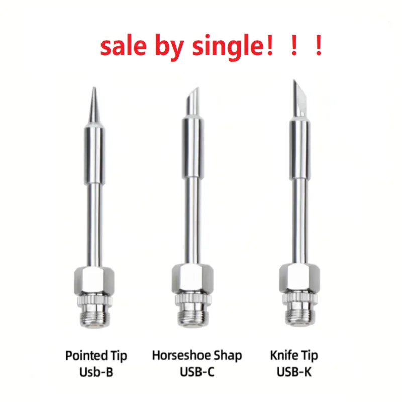 1pcs 510 Interface Soldering Iron Head Mini Portable Soldering Iron Tip Accessories Tool 8W USB Solder Tip soldering iron