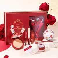 Flower Series Gift Box Tanabata Valentine's Day Birthday Gifts Set Send Wife Makeup Sets Confession Eyeliner Makeup Bag Cosmetic 1