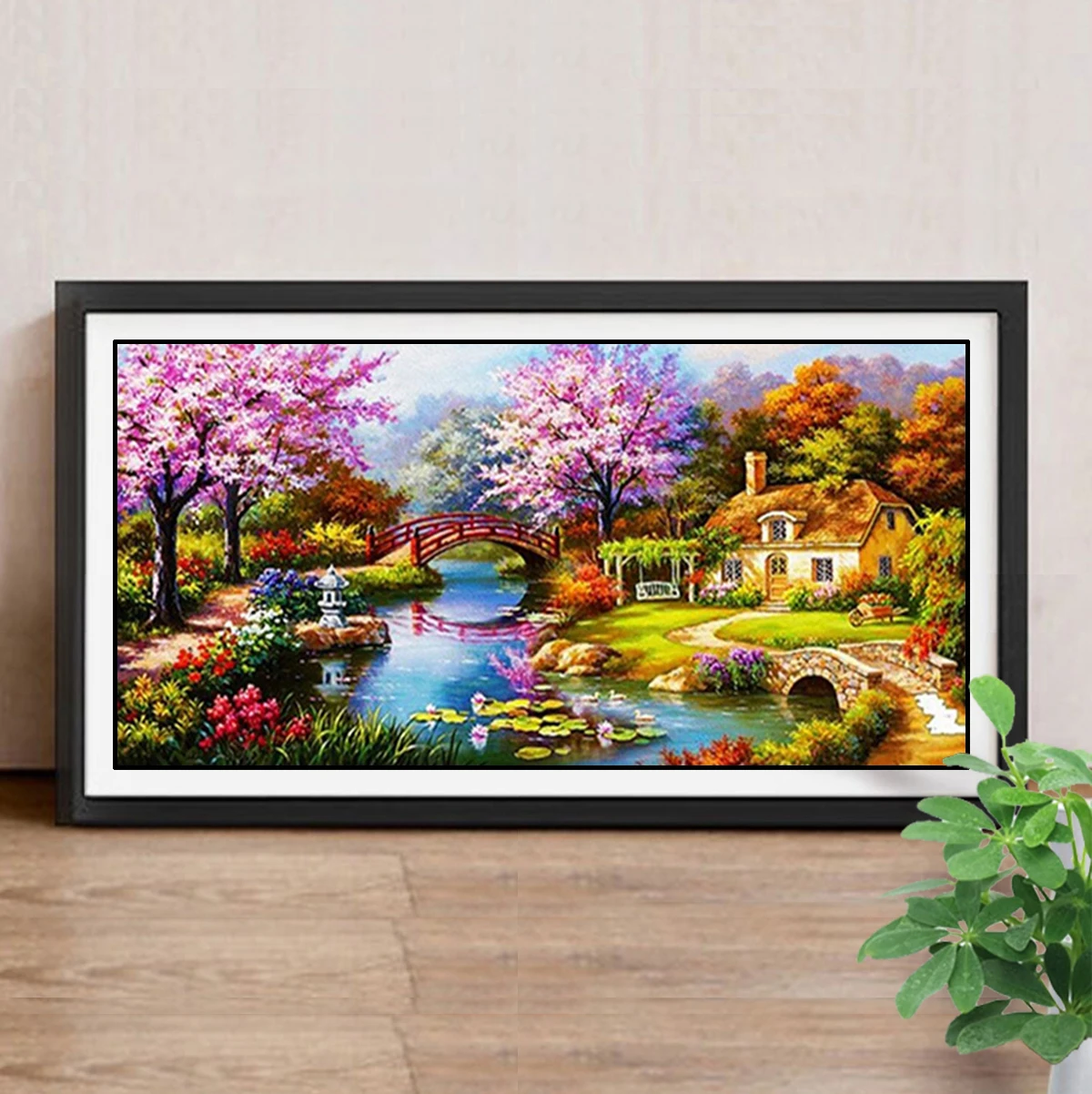 5D DIY Diamond Painting diamond painting Full Square/Round Landscape Mosaic Diamond Embroidery Decor Home Picture Of Rhinestone