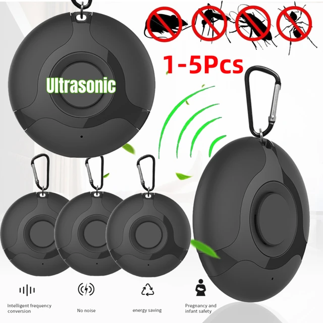 1-5Db Ultrahangos Kártevő Visszaszorító Hordozható Usb Madárcsökkentő Állati Relevelő Szúnyog Gyilkos Elektronikus Egérriasztó