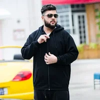 Big Size Hoodie Men Hood Long Sleeve Sweatshirt Male Zip-up Loose Cotton Fleece-lined Casual Top Zipper Large Fat Plus 10XL 12XL - Image 3
