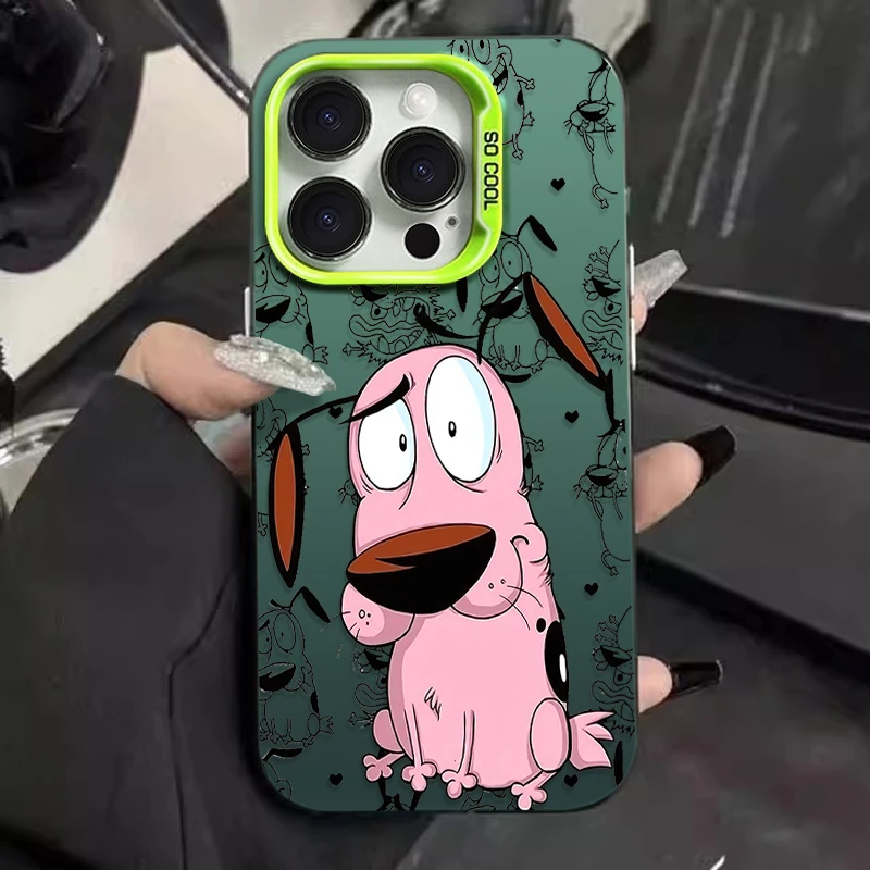 Courage the Cowardly Dog Themed Phone Case