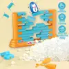 Penguin Board Games Toys Two-Player Building Pushing Walls for Parent-Child Interaction Montessori Toy For Kids Gift 5