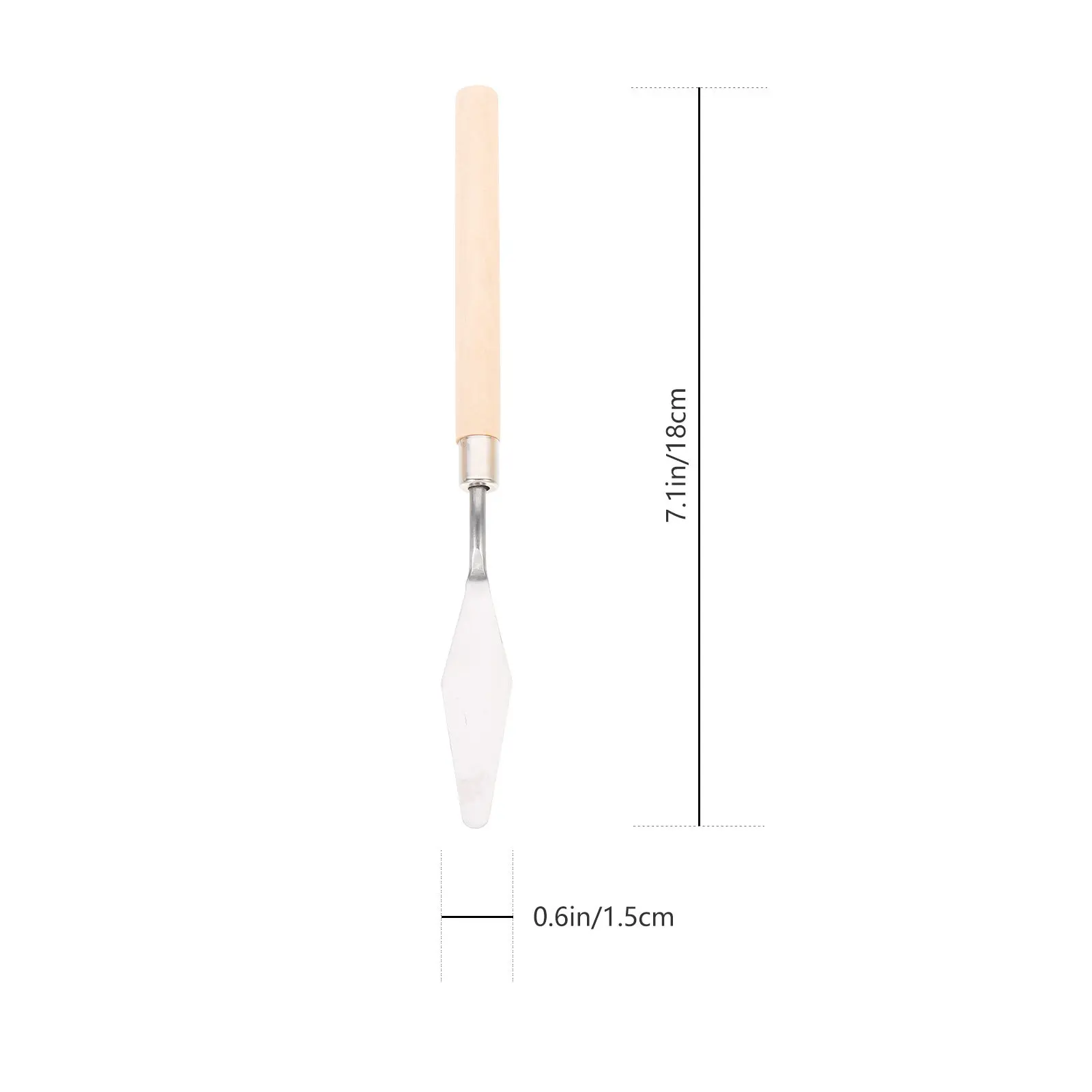 5Pcs 페인터 스크레이퍼 세트 스테인레스 스틸 전문 미술 도구 페인트 혼합용 점토 안료 캔버스 드로잉 아크릴 용품