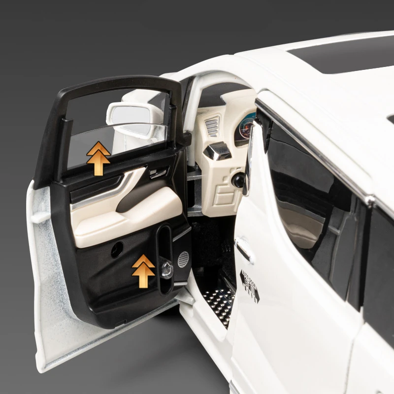 トヨタ アルファード 2023年型 TOYOTA ALPHARD 1/18 1/18 Toyota Alphard MPV Alloy Car Model Diecast Metal Toy