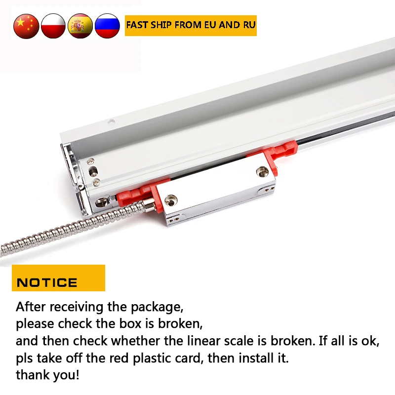 Sino 3 축 DRO 키트 0.005mm 선형 스케일 인코더 격자 유리 눈금자 센서 밀링 선반 기계 용 디지털 판독 디스플레이