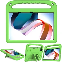 Kids Safe ShockProof EVA Tablet Cover with Stand - Playful Design for Redmi Pad SE 11 inch (Green)