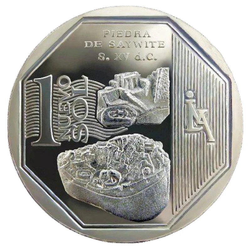 Peru 2012 Severite Megalith 1 New Sol Commemorative Coin