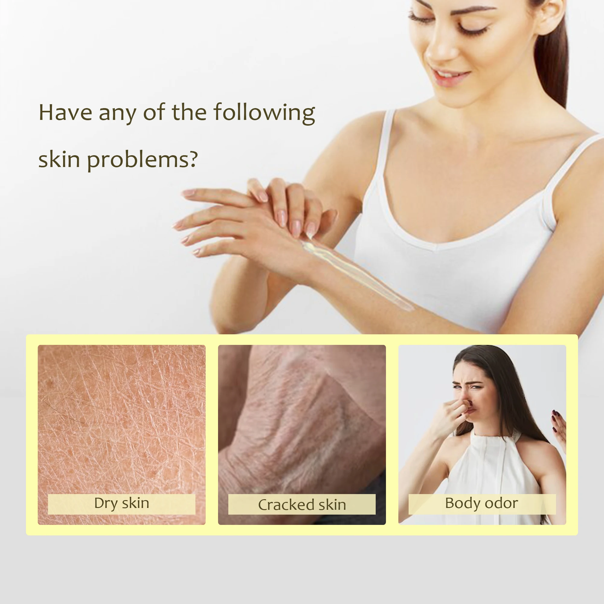 100g Crema idratante per il corpo 6 Sapori dolci Burro per il corpo Idratazione Pelle morbida e liscia Non appiccicosa Non rassodante 4