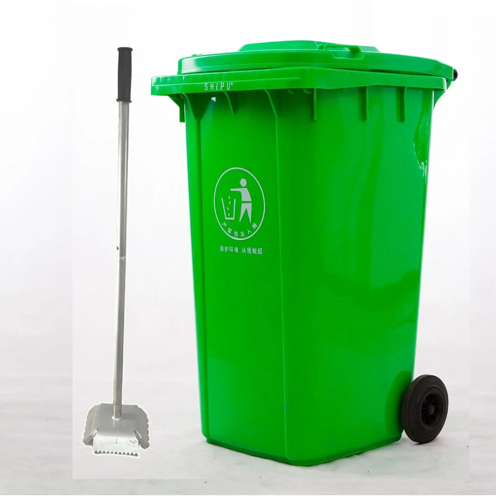 Trash Can Compactor Easy to Use Hand Tool for Outdoor Dumpster Restaurant