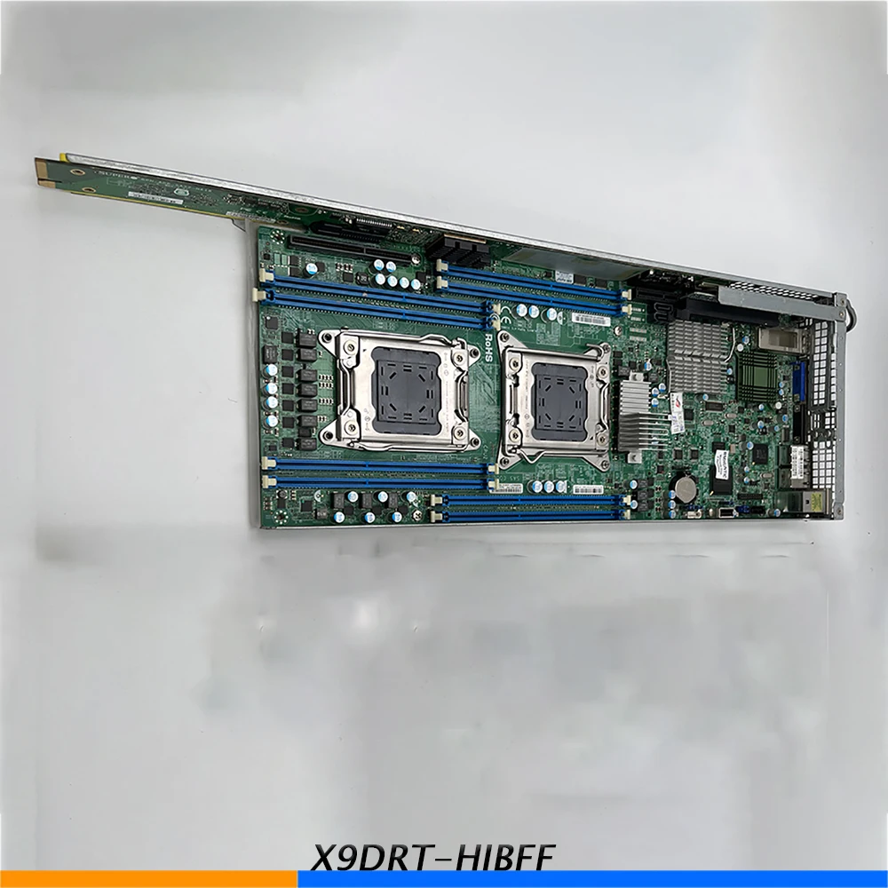 Blade Server Motherboard For Supermicro X9DRT HIBFF X9DRT HBFF C602 LGA 2011 256GB DDR3 Support E5