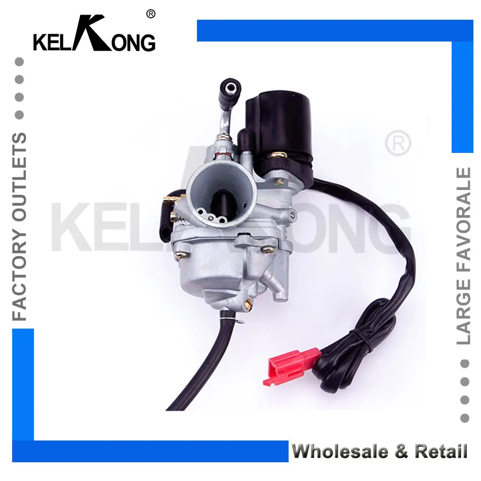 

KELKONG Carburetor For Yamaha Jog 50 50cc PZ19J 19mm 2 Stroke 1E40QMB Motorcycle Scooter Carb