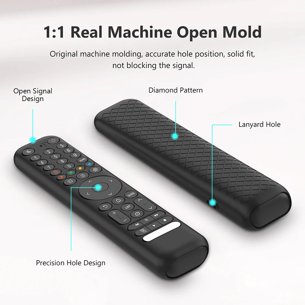 Étui Silicone Télécommande TCL RC716/RC833 GUB1 - Protection Antichoc